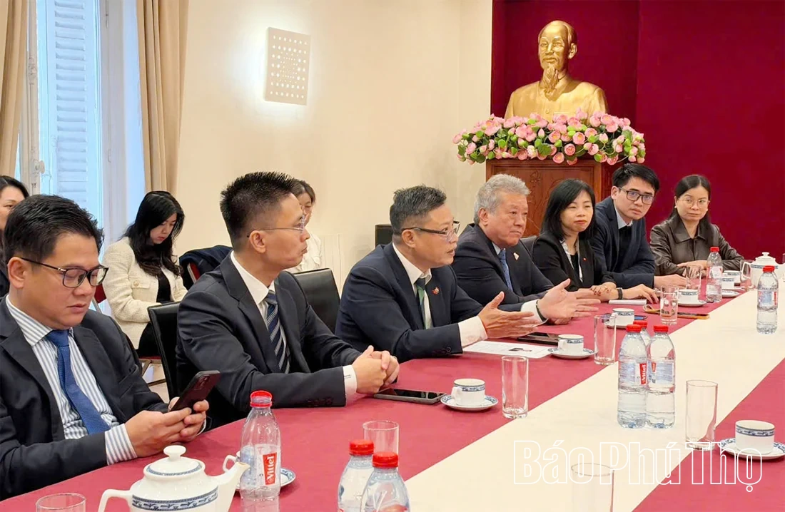 Phú Thọ đẩy mạnh đối ngoại và xúc tiến đầu tư tại Cộng hòa Pháp