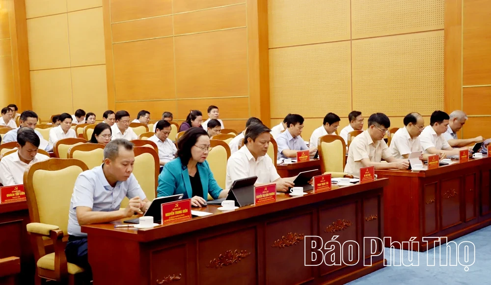 Ban Chấp hành Đảng bộ tỉnh thông qua nhiều quyết sách quan trọng về hạ tầng và địa giới hành chính