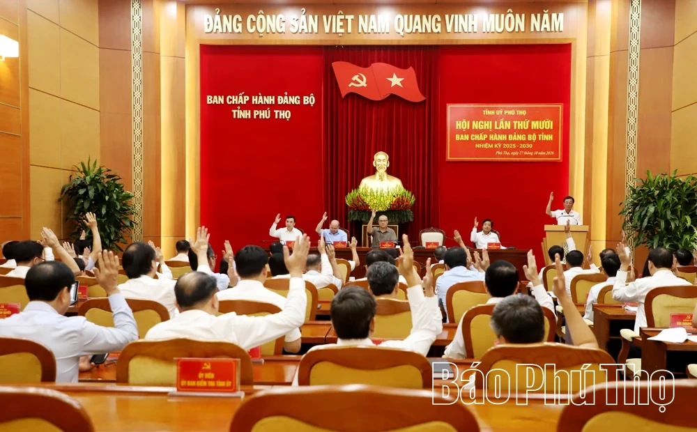 Ban Chấp hành Đảng bộ tỉnh thông qua nhiều quyết sách quan trọng về hạ tầng và địa giới hành chính