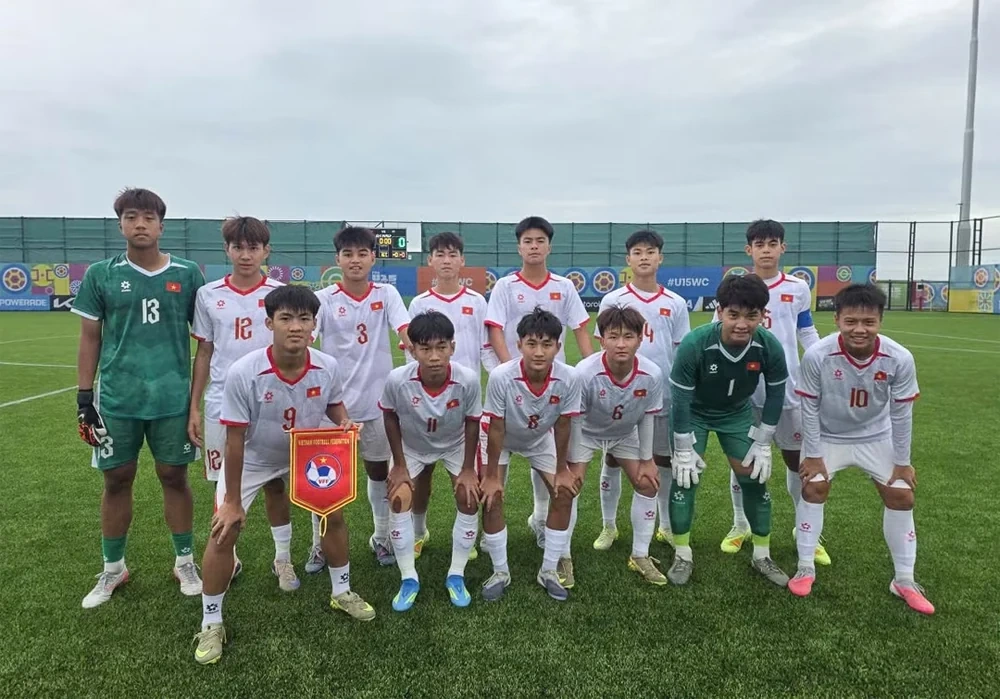 U15 Việt Nam đánh bại chủ nhà, vào chung kết nhánh C U15 World Cup