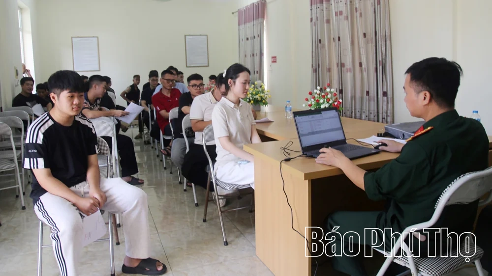 Việt Trì nâng cao chất lượng sơ tuyển nghĩa vụ quân sự