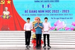 The ending ceremony for the school year 2022-2023 at Hung Vuong Gifted High School