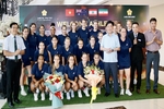 The Australian U20 female football team arrives in Phu Tho for the AFC U20 Women's Asian Cup 2024 Qualifiers