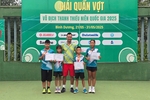 Phu Tho wins Gold at 2025 National Youth Tennis Championship