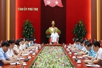 Giao ban các Ban xây dựng Đảng và Văn phòng Tỉnh ủy