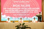 Hội nghị lấy ý kiến đóng góp vào dự thảo văn kiện Đại hội đại biểu Đảng bộ tỉnh Phú Thọ nhiệm kỳ 2025 – 2030