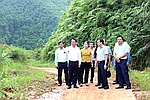 Bí thư Tỉnh ủy Đặng Xuân Phong thăm và làm việc tại xã Trung Sơn