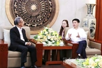 Bí thư Tỉnh ủy Trương Quốc Huy tiếp xã giao Tập đoàn Amata (Thái Lan)