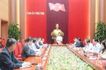 Thường trực Tỉnh ủy cho ý kiến vào một số nội dung liên quan đến nhiệm vụ phát triển kinh tế - xã hội