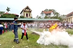 Tuyên truyền, trải nghiệm, thực hành kỹ năng chữa cháy và cứu nạn, cứu hộ tại trường THCS Yên Lập