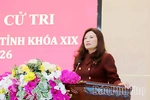 Đại biểu HĐND tỉnh tiếp xúc cử tri tại xã Thanh Ba