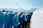 Phó Chủ tịch UBND tỉnh Quách Tất Liêm kiểm tra tiến độ dự án Cao tốc Hoà Bình - Mộc Châu