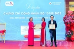 Khoa Xét nghiệm Bệnh viện Đa khoa Hùng Vương đón nhận chứng chỉ ISO 15189:2022
