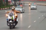 Cảnh sát giao thông hoàn thành xuất sắc nhiệm vụ, bảo đảm tuyệt đối an toàn giao thông phục vụ Đại hội XIV của Đảng