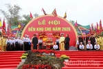 Xã Tân Lạc tổ chức lễ hội đền Khụ Chẹ và đón nhận Di sản văn hóa phi vật thể quốc gia