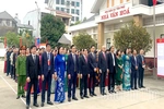 Provincial Party Secretary Pham Dai Duong Attends Opening Ceremony and Casts Vote in Viet Tri Ward