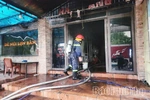 Cháy quán bia tại phường Vĩnh Phúc