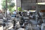 Trăn trở nghề chế tác đá mỹ nghệ ở Hải Lựu