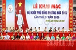 Khai mạc Hội khỏe Phù Đổng phường Hòa Bình lần thứ I năm 2026
