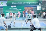 Gần 300 vận động viên tranh tài Giải Pickleball Doanh nhân trẻ Việt Nam - 2026 Cụm Đồng bằng sông Hồng