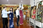 Khai mạc Triển lãm giao lưu mỹ thuật quốc tế “Dòng chảy văn hóa”