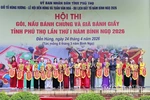 Hội thi gói, nấu bánh chưng và giã bánh giầy tỉnh Phú Thọ lần thứ I