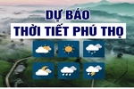 Dự báo thời tiết tỉnh Phú Thọ từ đêm 1/5 đến ngày 3/5