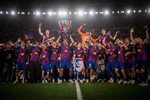 Barca vô địch La Liga: Đứng trên đống đổ nát Real Madrid