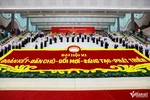 Tiếng chiêng Mường ngân vang tại Đại hội Mặt trận Tổ quốc Việt Nam