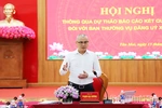 Bí thư Tỉnh ủy Phạm Đại Dương: Tân Mai phải biến tiềm năng thành động lực phát triển