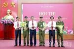 Hội thi lực lượng tham gia bảo vệ an ninh, trật tự ở cơ sở xã Lâm Thao