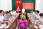 Thông qua dự thảo báo cáo kết quả giám sát đối với Ban Thường vụ Đảng ủy xã Tề Lỗ