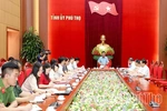 Giám sát 4 chuyên đề đối với BTV Đảng ủy các phường Phú Thọ, Tân Hòa và xã Lâm Thao