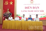 Xã Hùng Việt tổ chức Diễn đàn “Lắng nghe dân nói”