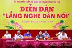 Tiếp nhận 21 lượt ý kiến của Nhân dân tại diễn đàn “Lắng nghe dân nói”