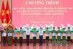 Chúc mừng và trao thưởng cho Công an tỉnh Phú Thọ có thành tích xuất sắc trong công tác đấu tranh phòng, chống tội phạm