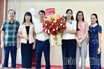 Phó Chủ tịch UBND tỉnh Nguyễn Khắc Hiếu chúc mừng Hội Nhà báo tỉnh nhân Ngày Báo chí cách mạng Việt Nam