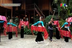 The beauty Thai traditional costume