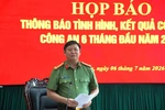 Công an tỉnh Tuyên Quang họp báo, trao đổi thông tin về điều tra vụ điểm Toán cao bất thường