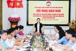 Giao ban hoạt động các hội quần chúng do Đảng, Nhà nước giao nhiệm vụ