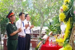 Lấy mẫu hài cốt liệt sĩ để phục vụ giám định ADN tại Nghĩa trang liệt sĩ Tu Vũ