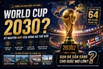 Bên lề World Cup: FIFA cân nhắc mở rộng World Cup 2030 lên 64 đội