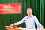 Tổ đại biểu số 15 HĐND tỉnh tiếp xúc cử tri sau Kỳ họp thứ Ba