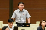 Đại biểu Quốc hội tỉnh Phú Thọ thảo luận tại hội trường về 2 dự án luật