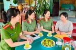 Lan tỏa hình ảnh đẹp của nữ Công an nhân dân