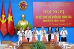 Ký kết quy chế phối hợp công tác nhiệm kỳ 2026 - 2031