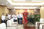 Thường trực Tỉnh ủy chúc mừng Công an tỉnh Phú Thọ nhân Ngày truyền thống lực lượng Công an nhân dân