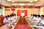 Đoàn Kiểm tra, giám sát số 224 làm việc với Ban Thường vụ Đảng ủy xã Tam Đảo