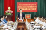Phó Bí thư Tỉnh ủy Bùi Thị Minh: Vân Sơn phải chọn việc hiệu quả, làm đến cùng những việc có lợi cho dân