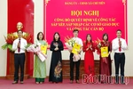 Xã Chí Tiên công bố các quyết định về công tác cán bộ